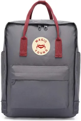 Backpack Backpack Arctic Outdoor Canvas Fox Backpack Casual Backpack 7L / 16L / 20L-Graphite gray wine red belt_7L