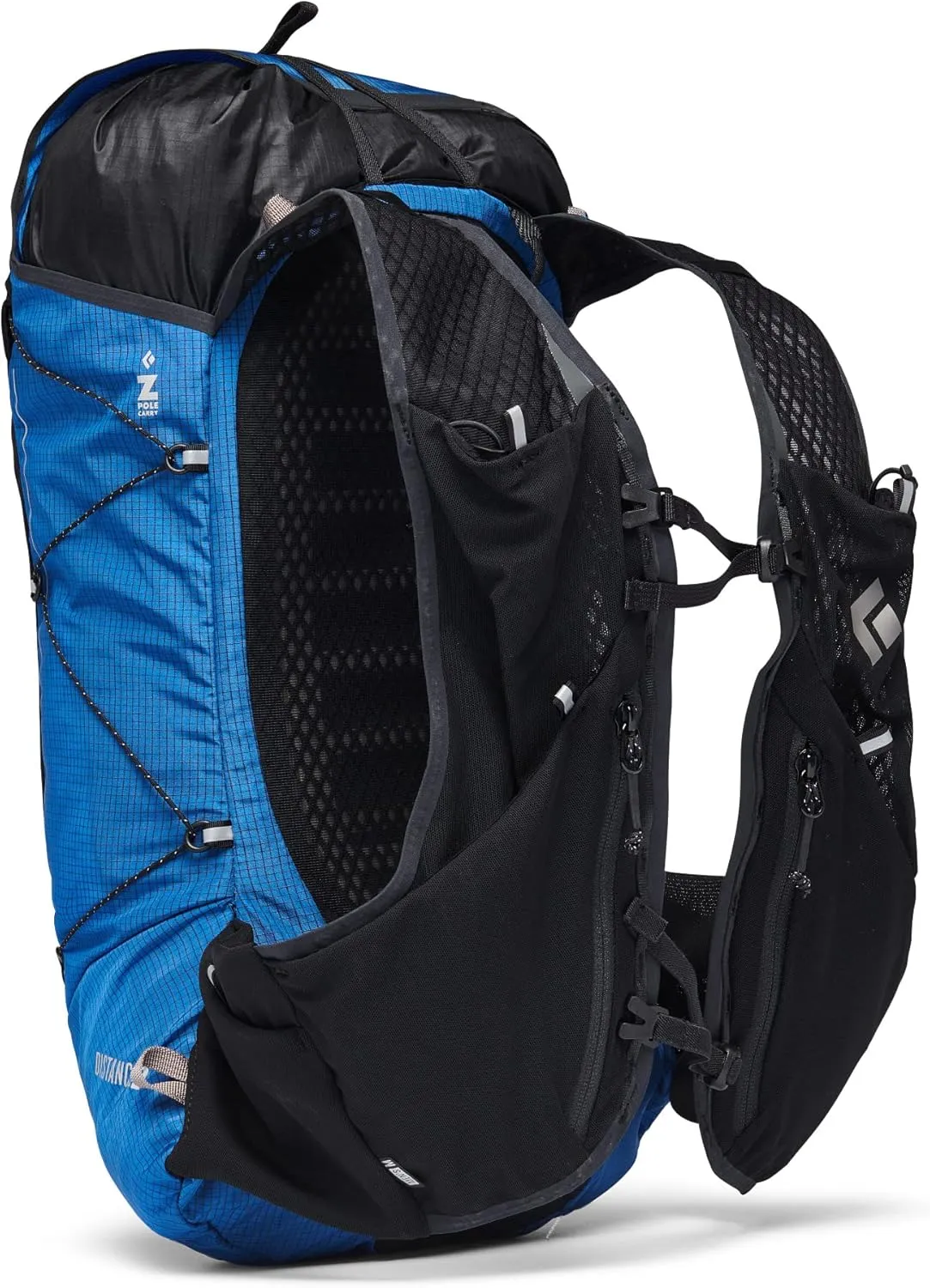 Black Diamond Unisex Distance 22-Liter Light & Fast Backpack for Trail Running, Ultra Blue, Small