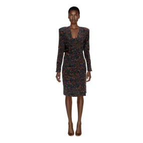CHLOÉ Vintage Multicolored Patterned Dress | Size M