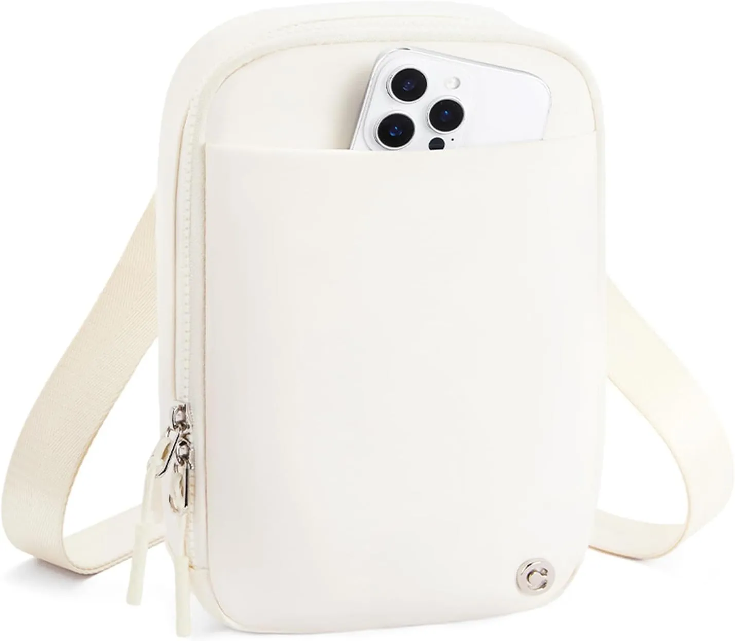 CHOLISS Crossbody Bags for Women and Men, Sling Bag for Women, Convertible Lightweight Nylon Purse with 2 Adjustable Straps