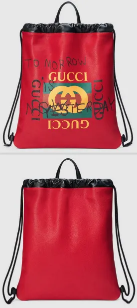 Coco CapitÌÁn Logo Backpack, Red