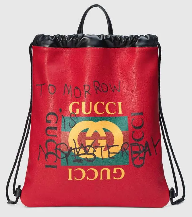 Coco CapitÌÁn Logo Backpack, Red