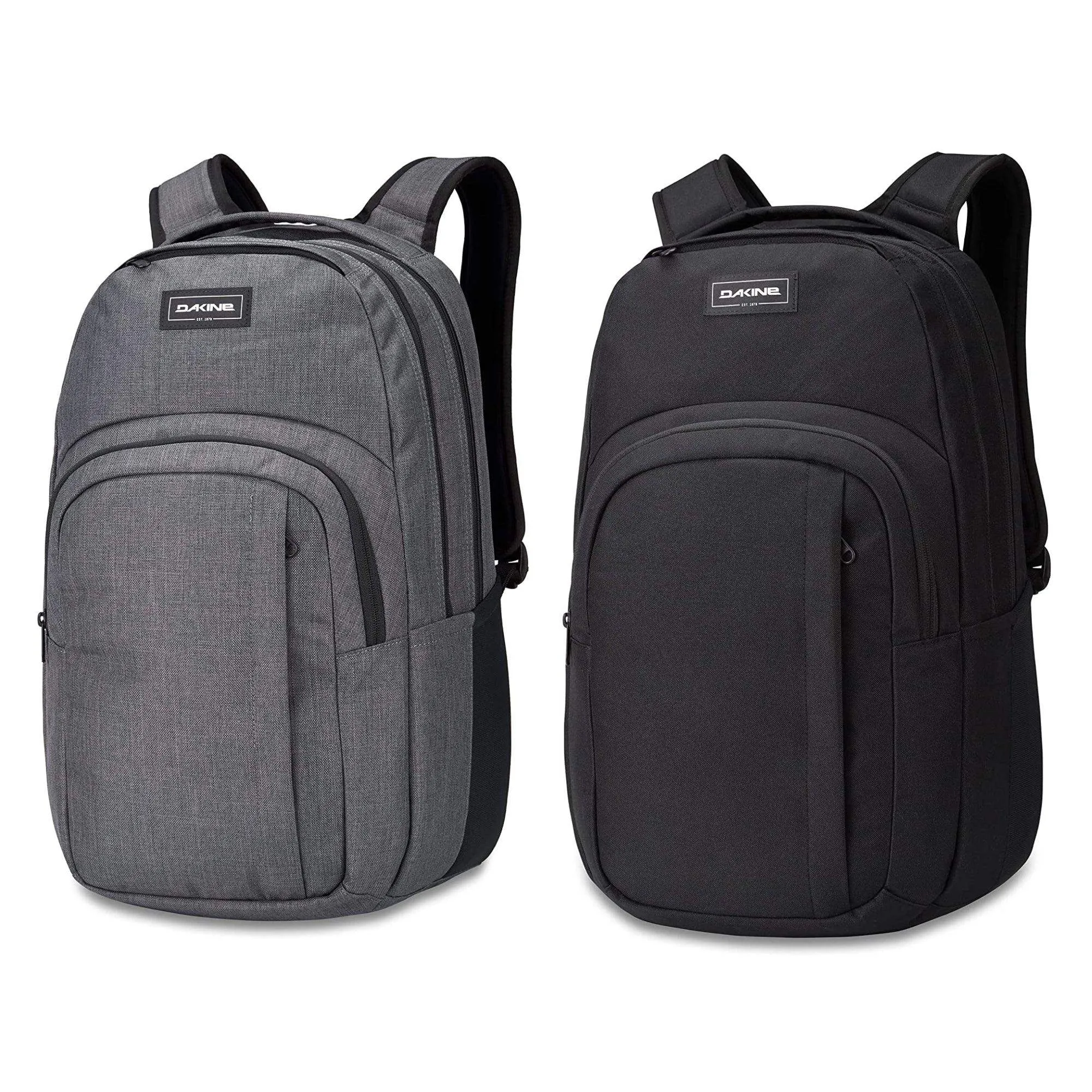 Dakine Campus L 33L Backpack S-curved Back Panel and Adjustable Shoulder Straps