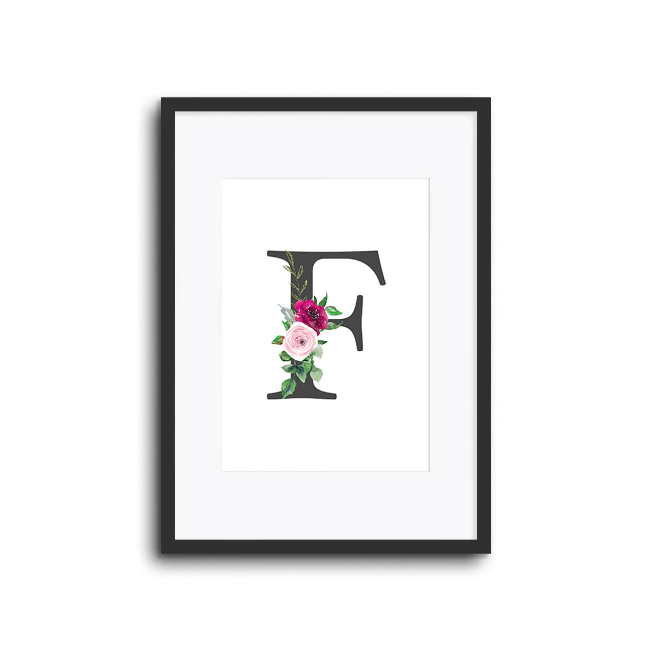 Floral Initials