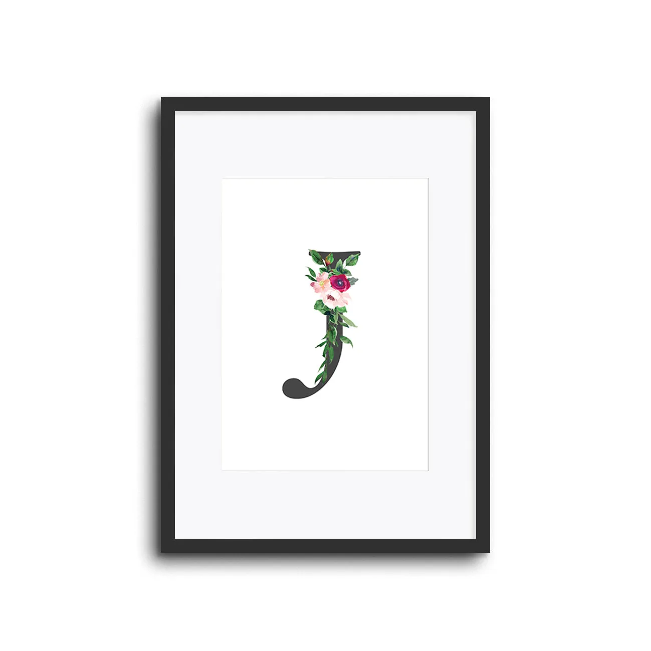 Floral Initials