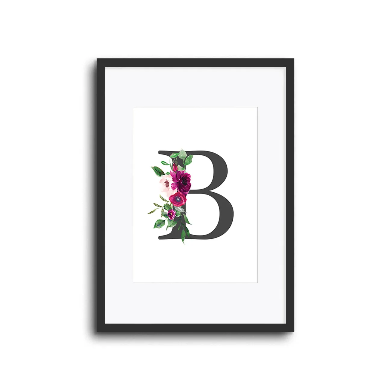 Floral Initials