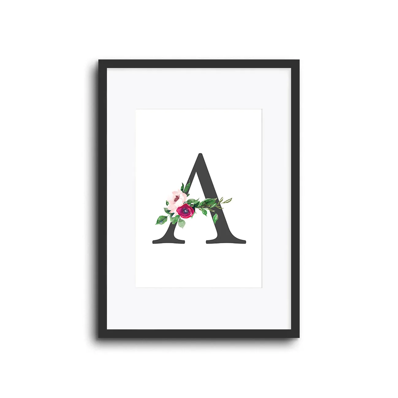 Floral Initials