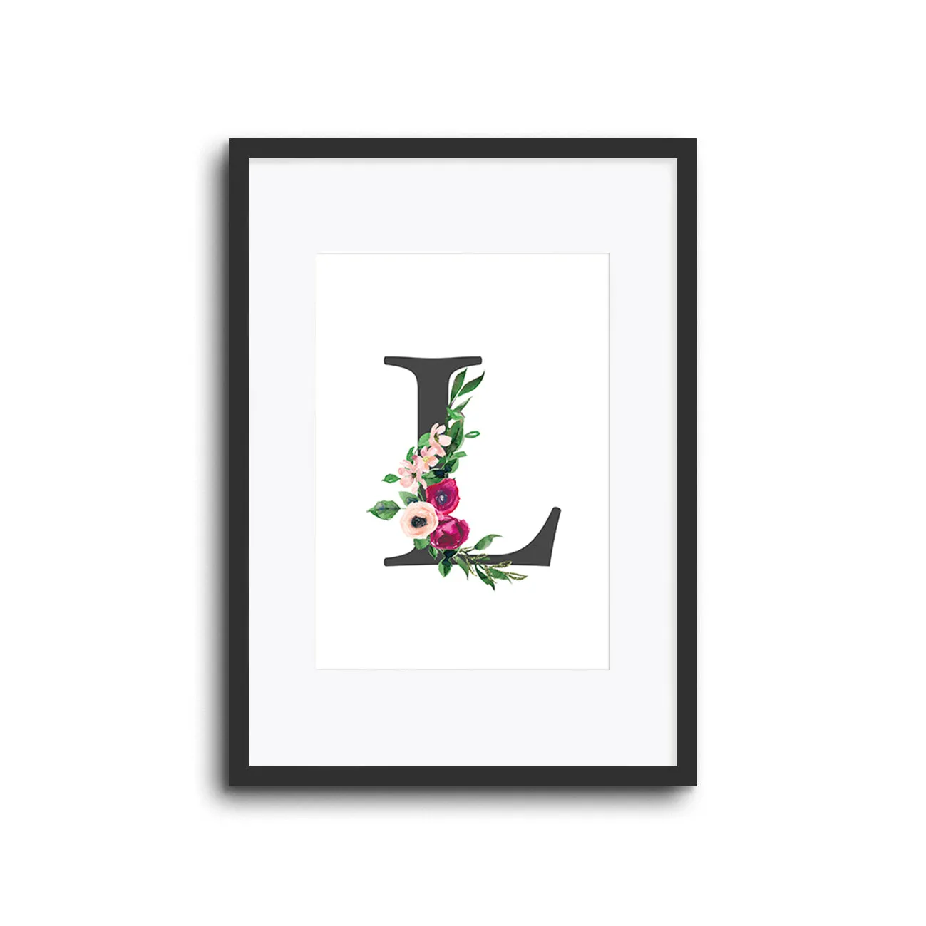 Floral Initials