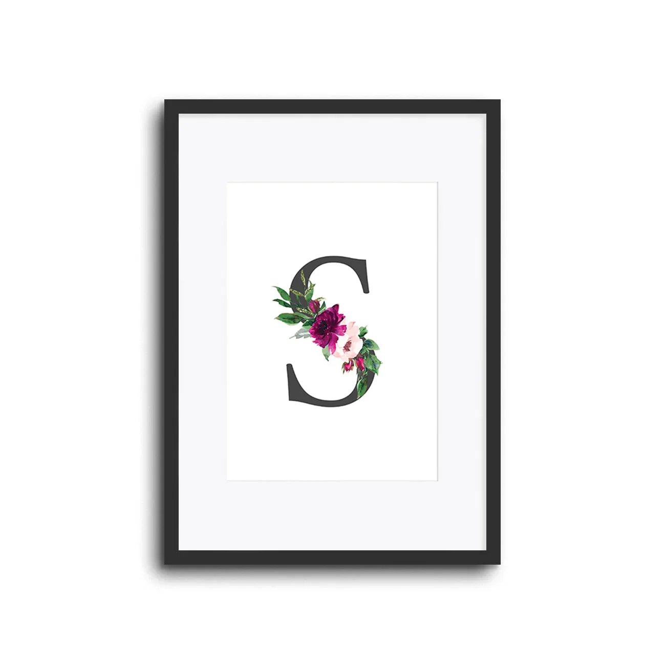 Floral Initials