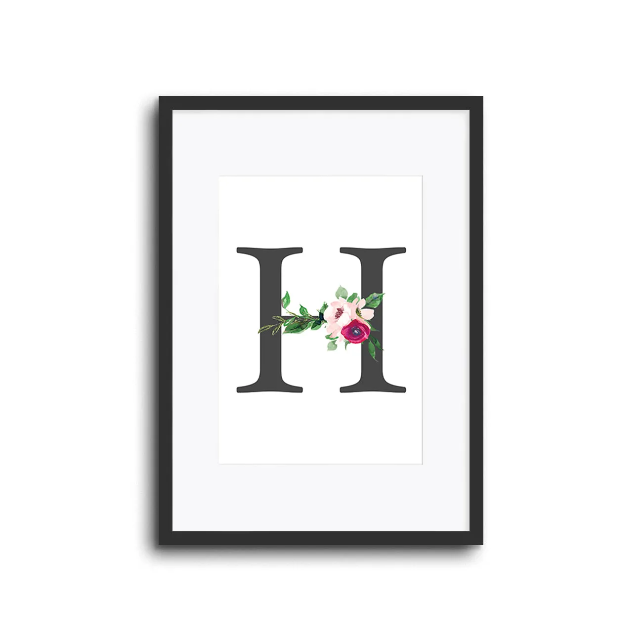 Floral Initials