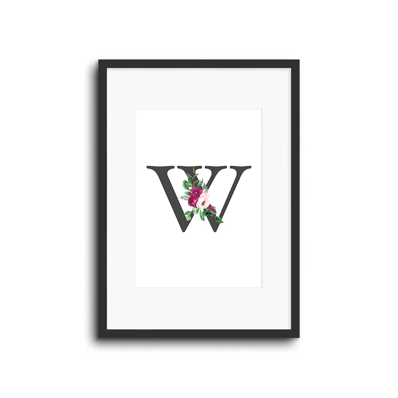 Floral Initials