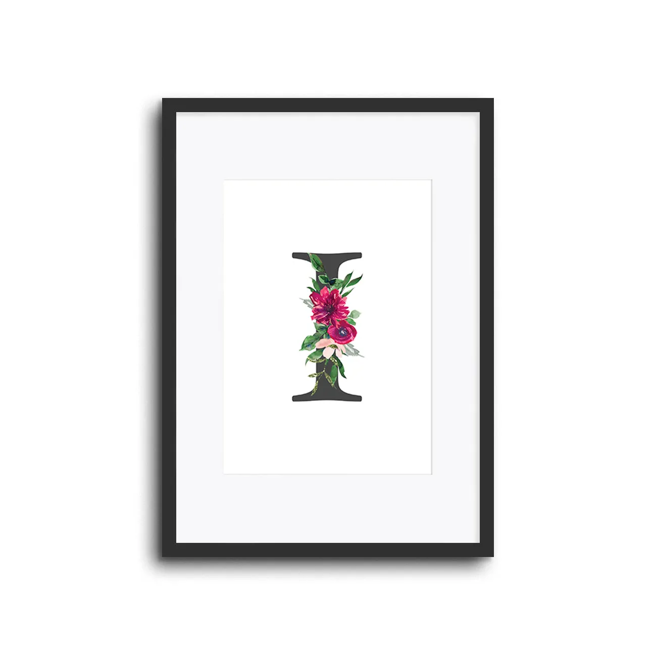 Floral Initials
