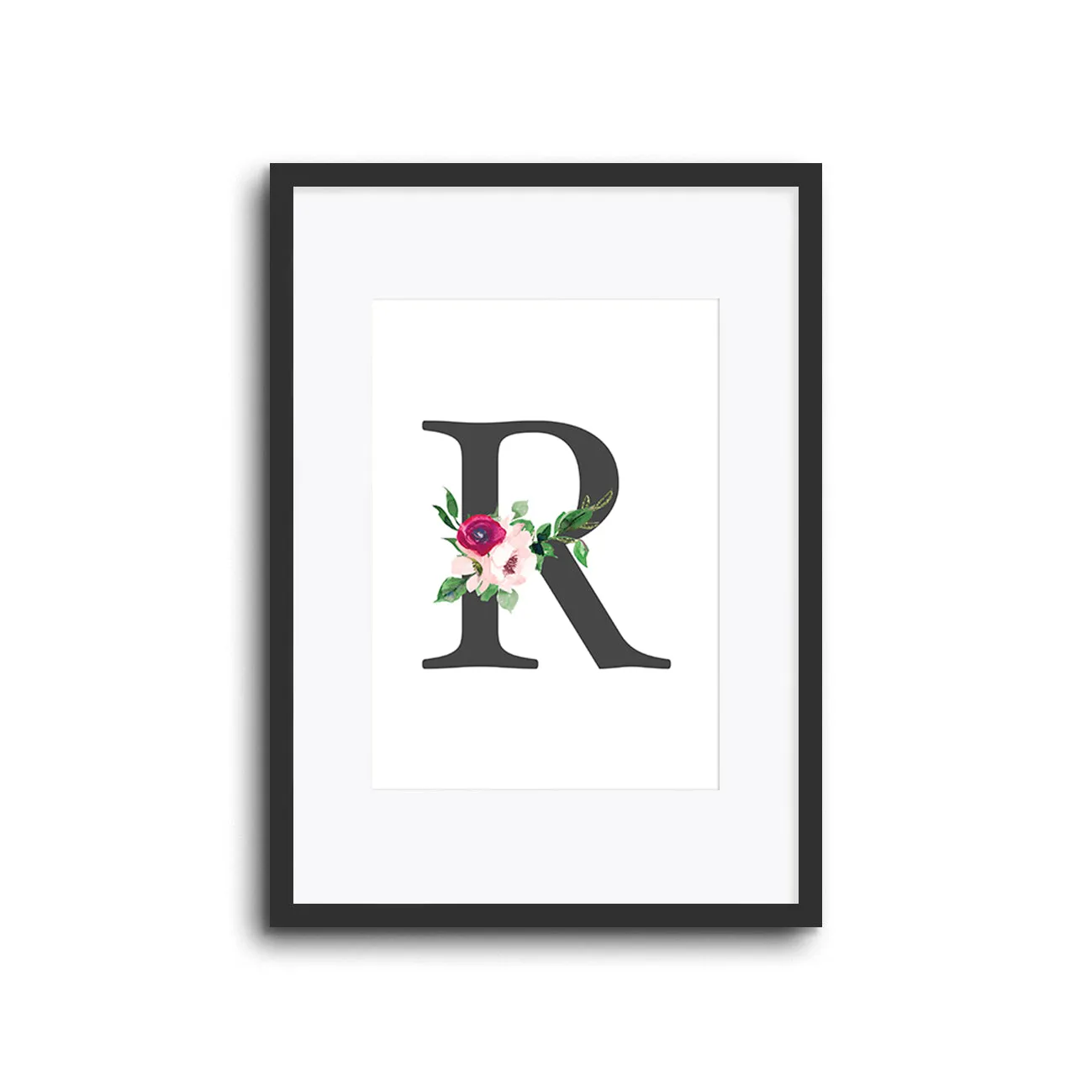 Floral Initials
