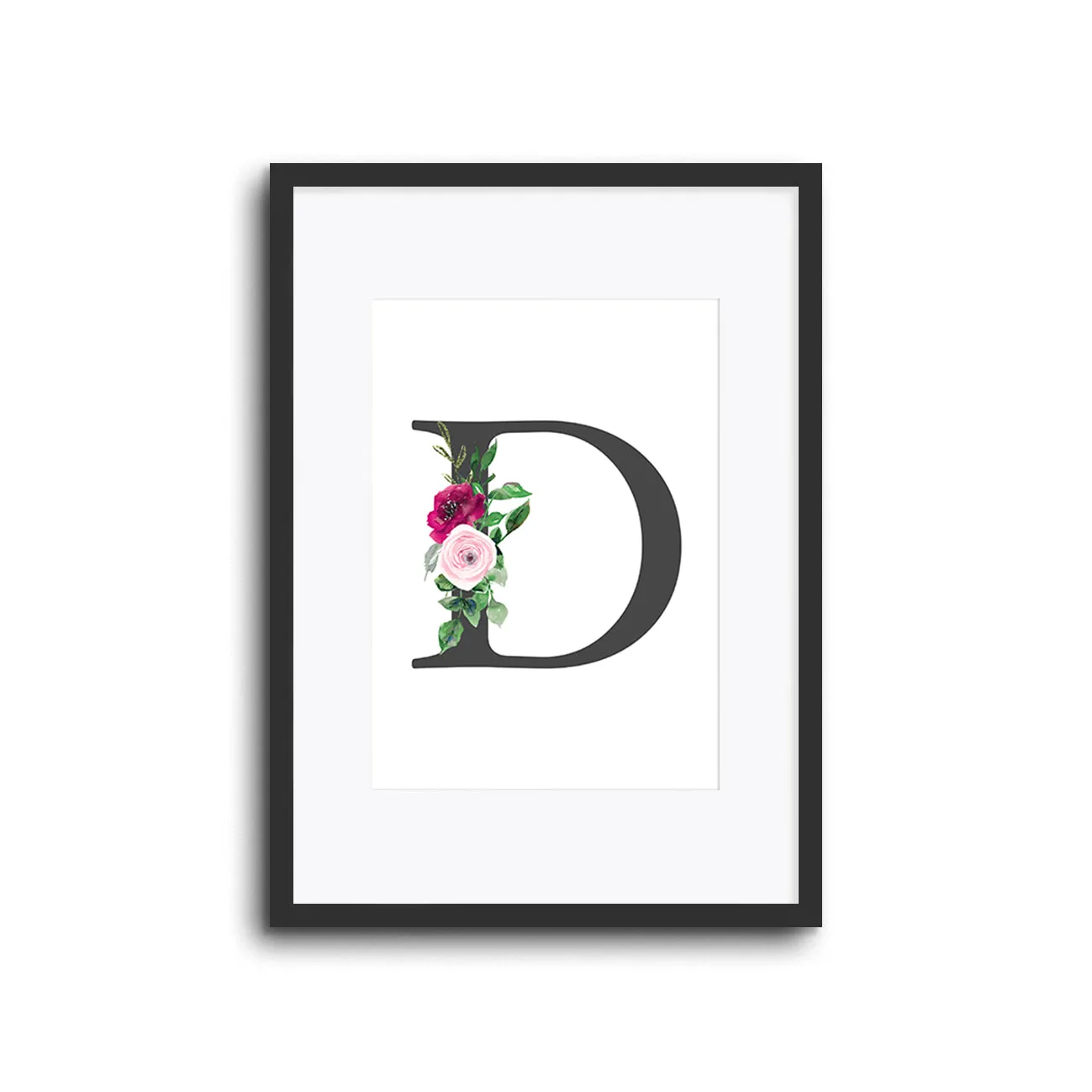 Floral Initials