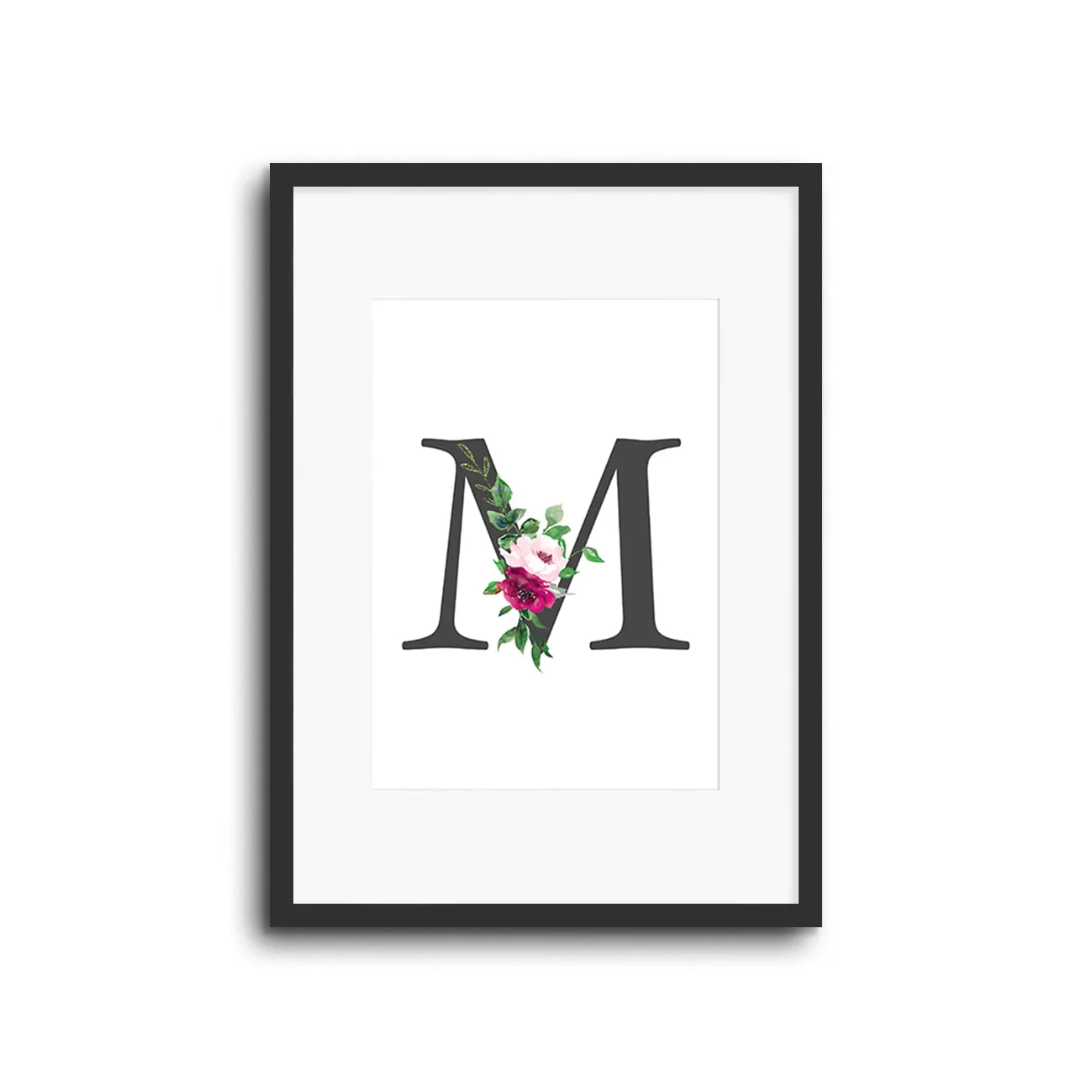Floral Initials