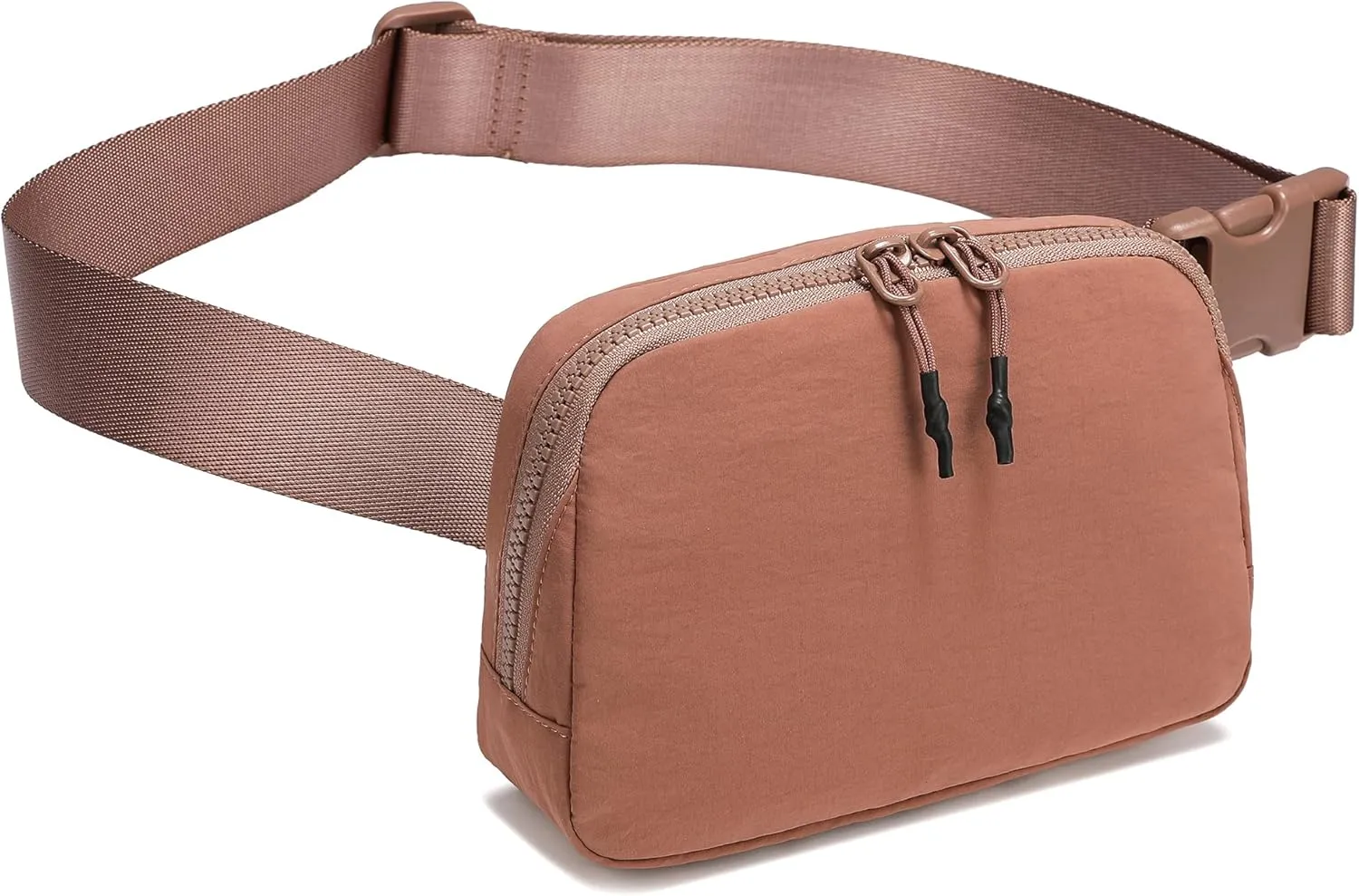FODOKO Unisex Two-way Zipper Belt Bag
