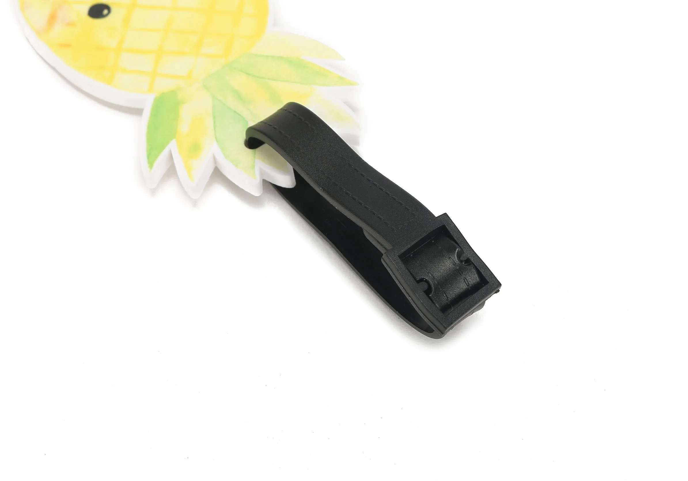 Luggage Tag Pineapple Yellow
