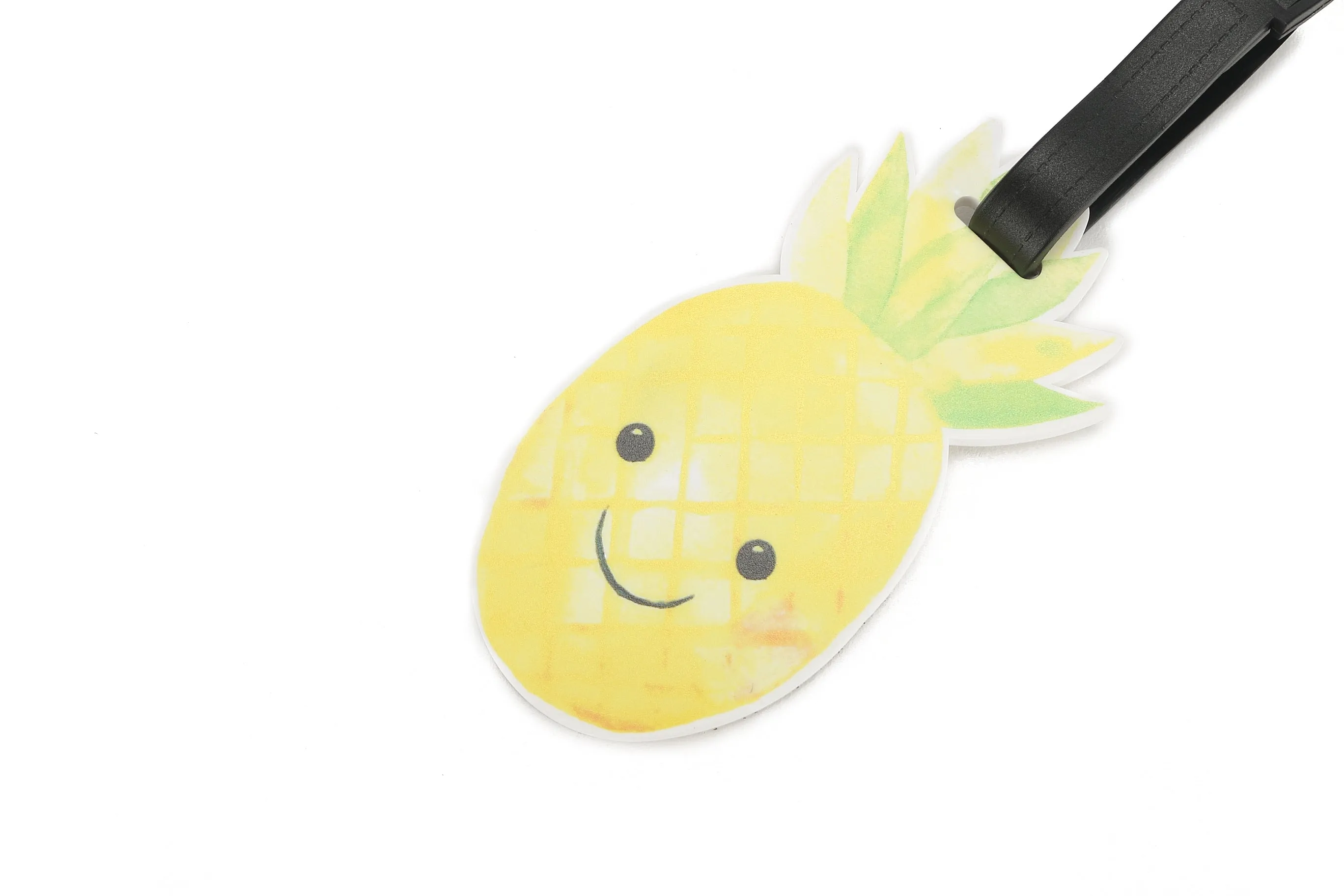 Luggage Tag Pineapple Yellow