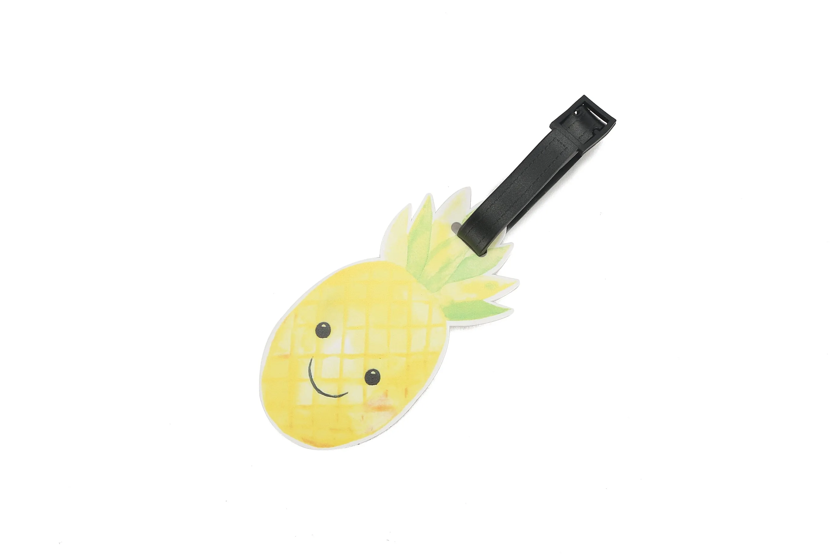 Luggage Tag Pineapple Yellow