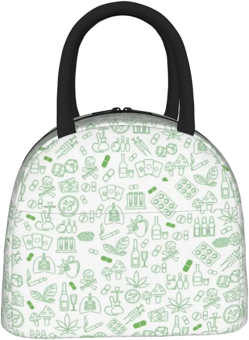 Lunch Bag Lunch Box for women & Men, Insulated Lunch Bag Leakproof Cooler Food Lunch Containers Reusable Durable Lunch Box, Lunch Tote Bags for Work, Travel, Outdoorhabits line