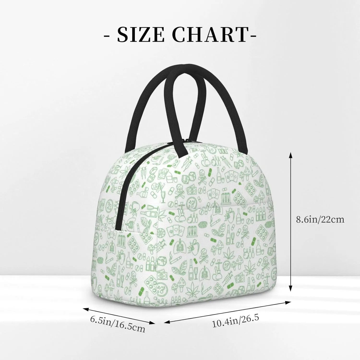 Lunch Bag Lunch Box for women & Men, Insulated Lunch Bag Leakproof Cooler Food Lunch Containers Reusable Durable Lunch Box, Lunch Tote Bags for Work, Travel, Outdoorhabits line