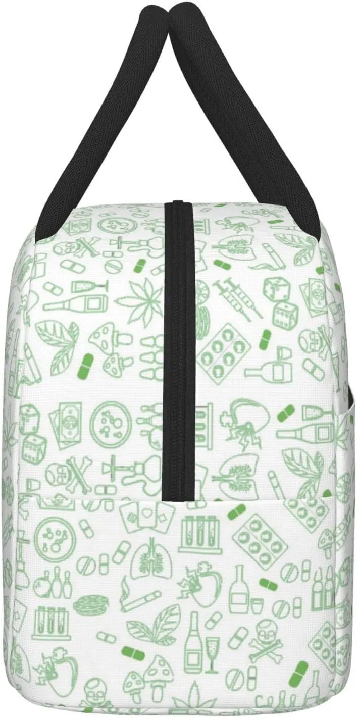 Lunch Bag Lunch Box for women & Men, Insulated Lunch Bag Leakproof Cooler Food Lunch Containers Reusable Durable Lunch Box, Lunch Tote Bags for Work, Travel, Outdoorhabits line