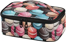 Macaron-1 Lunch Bag, Insulated Lunch Box for Women Men, Portable Cooler Bags Tote Bag for School Office Picnic Travel