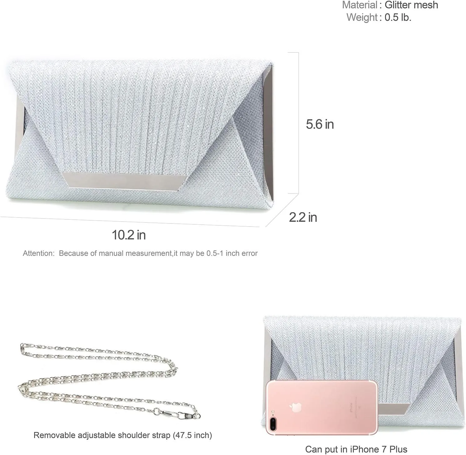 Mihawk Women's Clutch Purses and Bags - Evening Clutches and Handbags