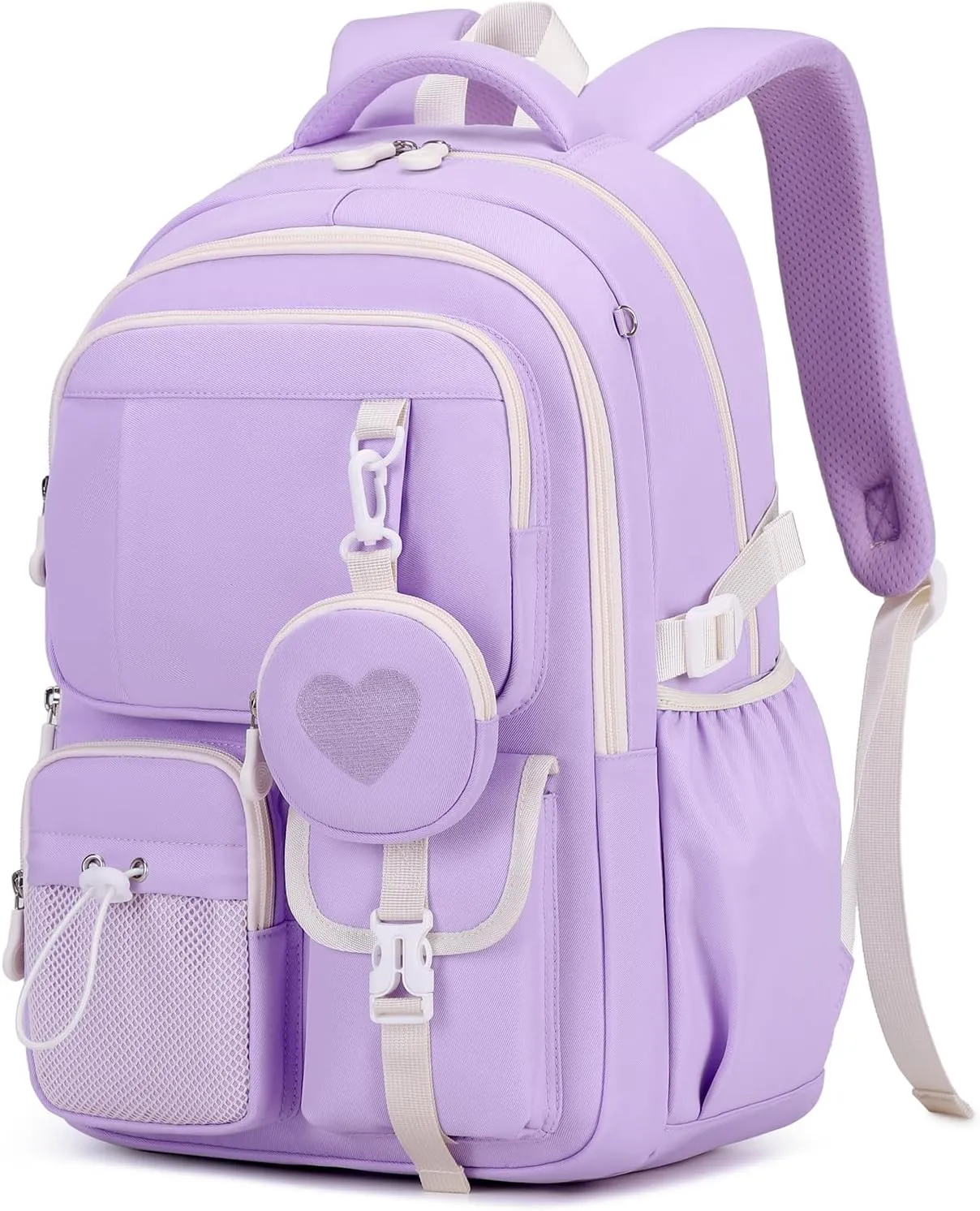 MOONBABY Girls Backpack, Kids Backpack for Girls, School bag for Primary Elementary Teenage, Middle School Students Bookbag