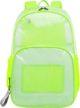 mygreen Clear Backpack, Heavy Duty School Bag for 15.6 Laptop