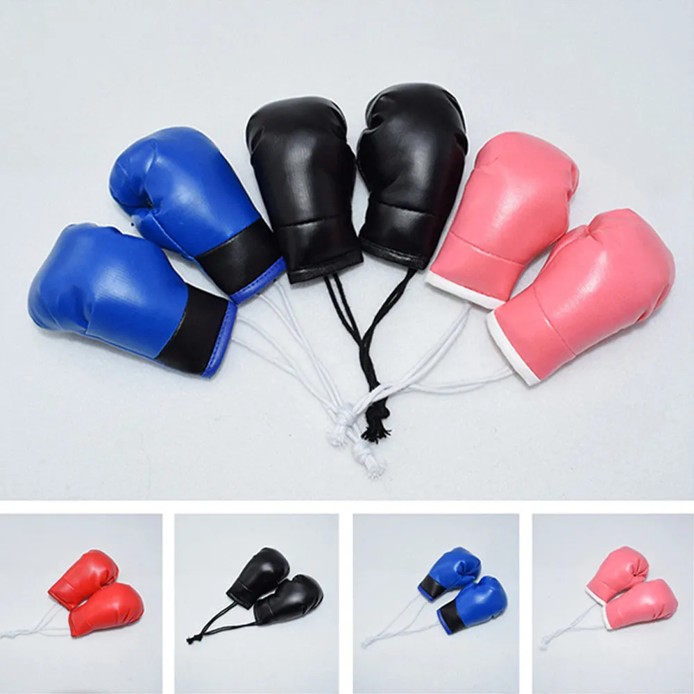 niannyyhouse 10CM Mini Keychain Boxing Glove Decorative Pendants
