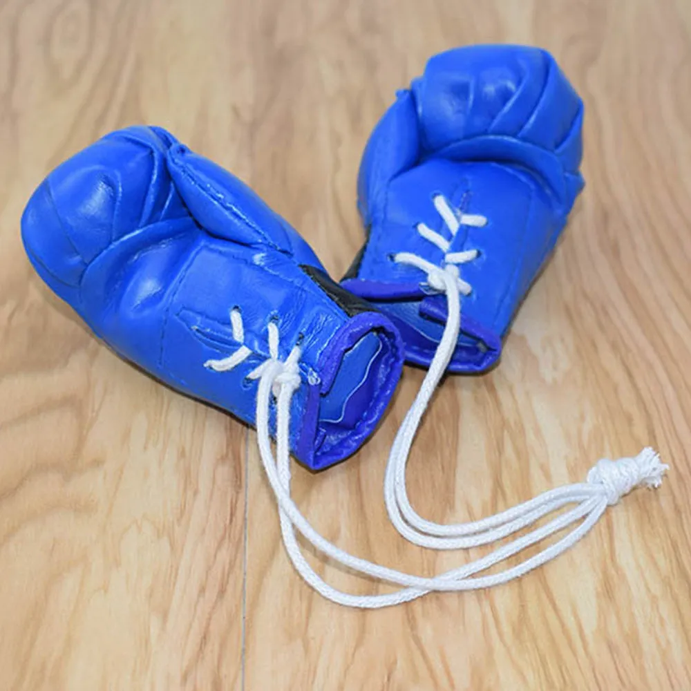 niannyyhouse 10CM Mini Keychain Boxing Glove Decorative Pendants