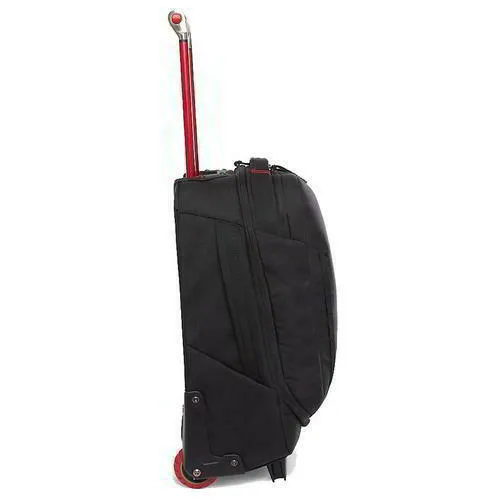 The North Face Overhead 19 Black Luggage Suitcase Travel Rolling Bag 32 Litre