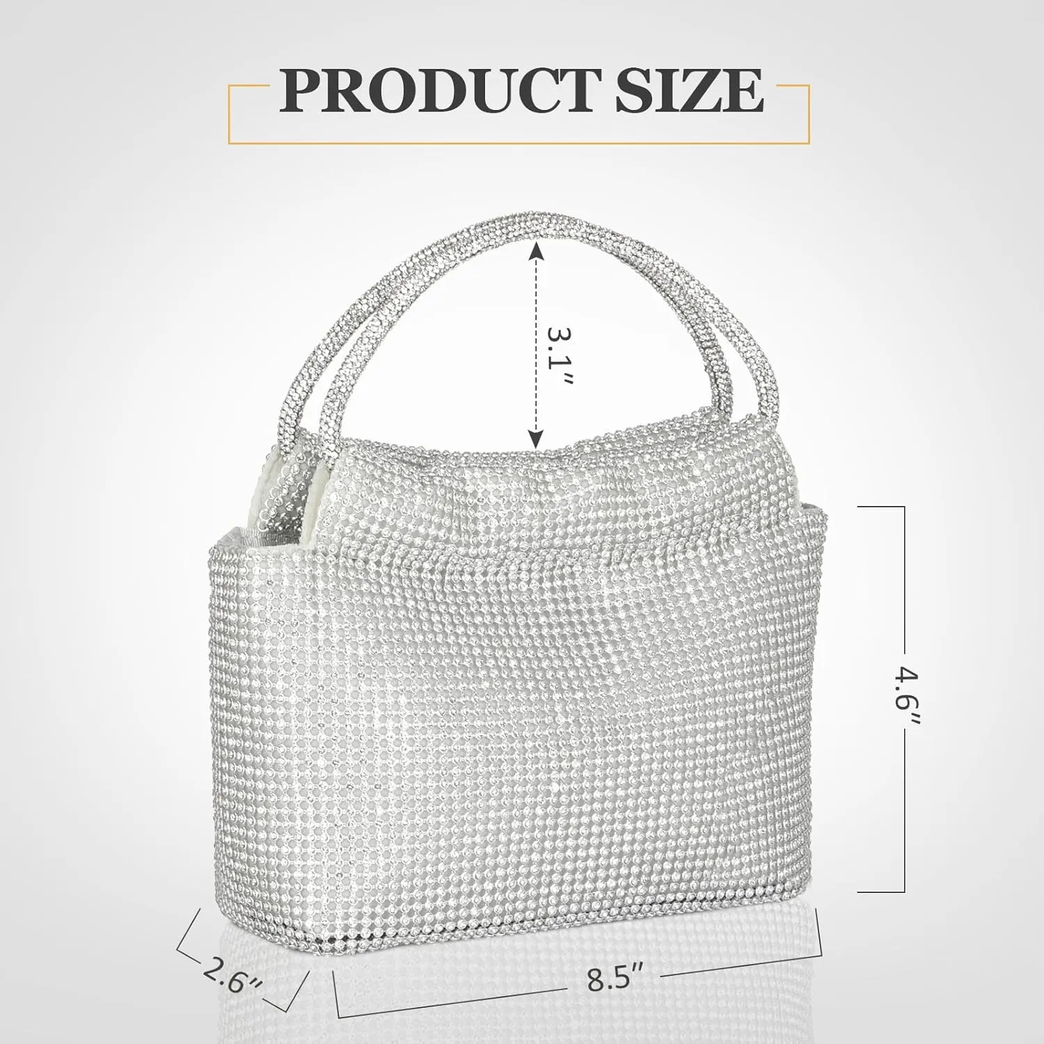 Women's Handbags Crystal Rhinestone Clutches Glitter Evening Bags