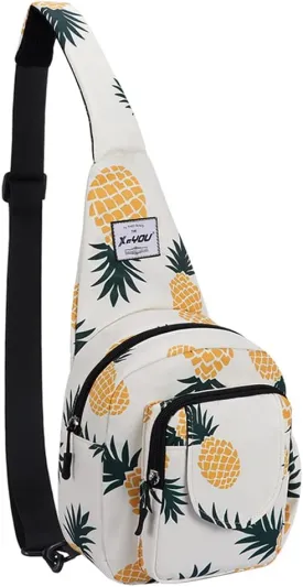 XEYOU Small Sling Bag - Lightweight One Strap Backpack Hiking Crossbody Chest Bag - Unisex Shoulder Daypack