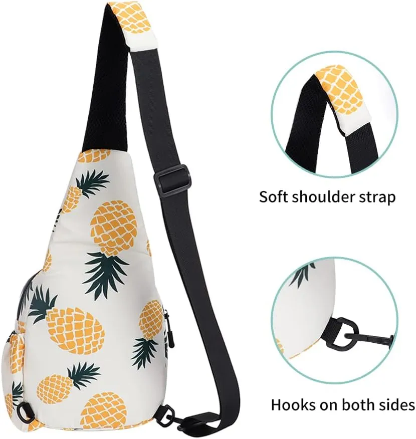 XEYOU Small Sling Bag - Lightweight One Strap Backpack Hiking Crossbody Chest Bag - Unisex Shoulder Daypack